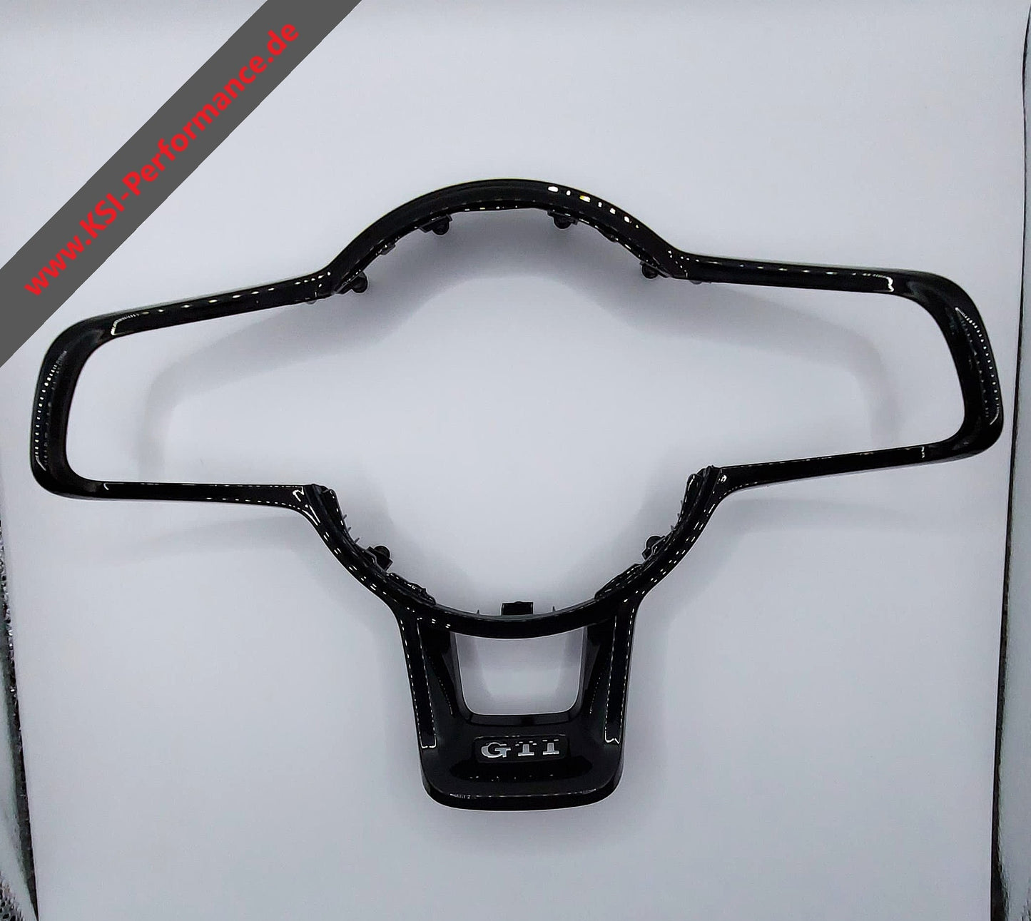 Lenkradspange Schwarz passend für VW GTI Modelle Golf 7 7,5 Polo AW Passat VW Up T-Roc