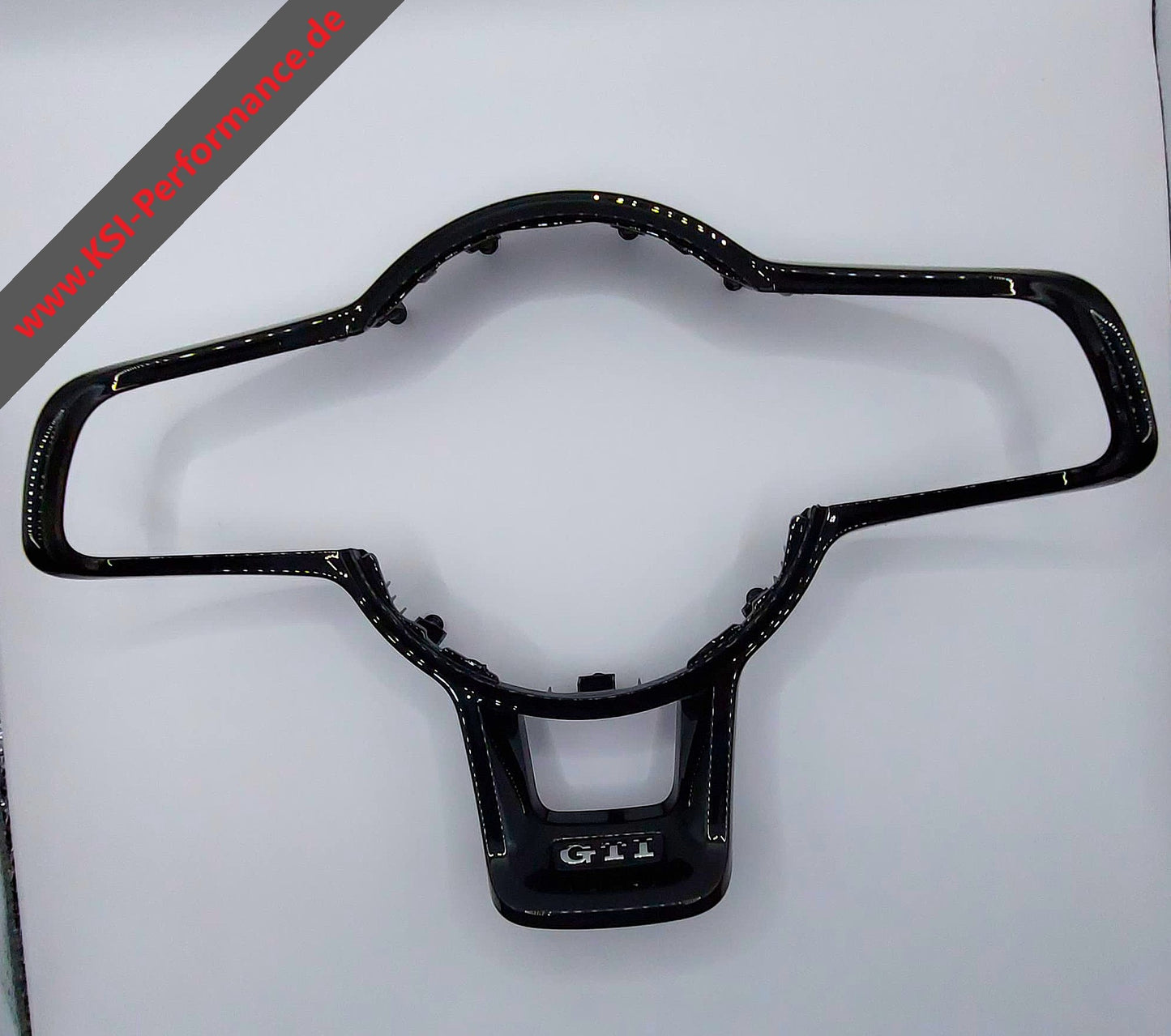 Lenkradspange Schwarz passend für VW GTI Modelle Golf 7 7,5 Polo AW Passat VW Up T-Roc