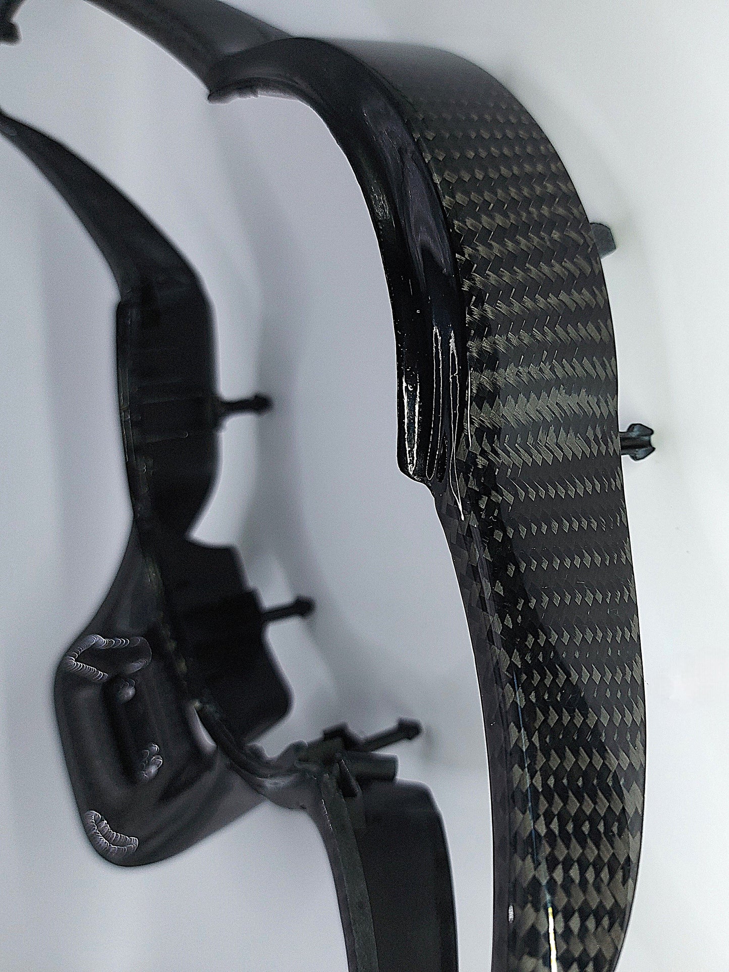 Lenkradspange echt Carbon passend für VW GTI Modelle Golf 7 7,5 Polo AW Passat VW Up T-Roc