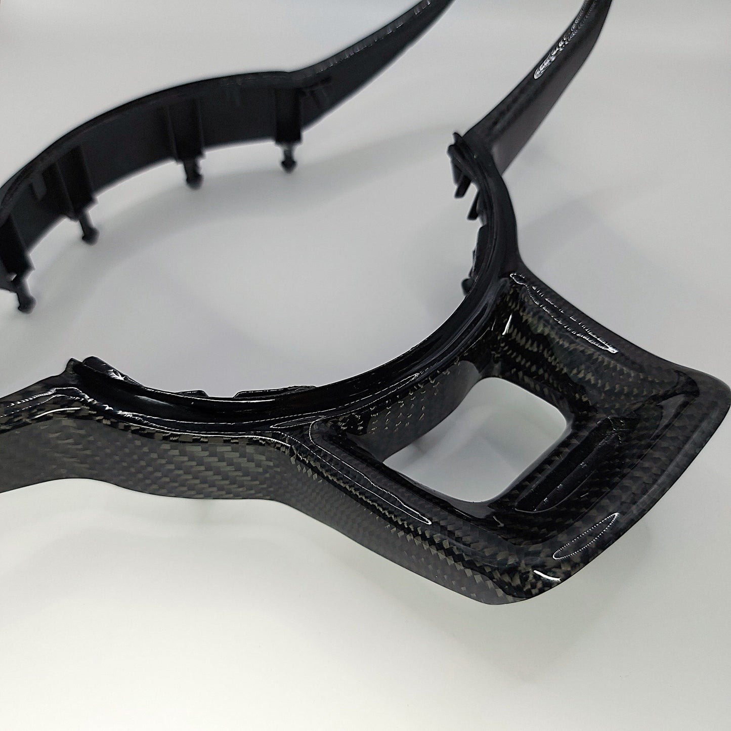 Lenkradspange echt Carbon passend für VW GTI Modelle Golf 7 7,5 Polo AW Passat VW Up T-Roc
