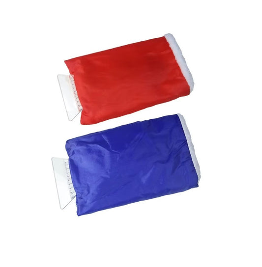 🧊 Eiskratzer mit integriertem Handschuh – in Rot oder Blau