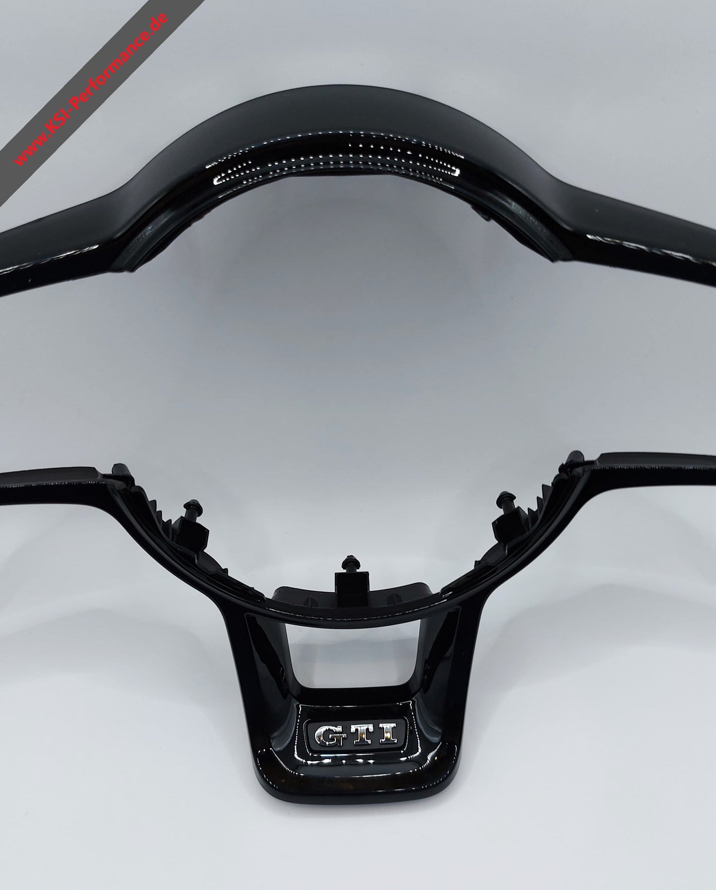 Lenkradspange Schwarz passend für VW GTI Modelle Golf 7 7,5 Polo AW Passat VW Up T-Roc
