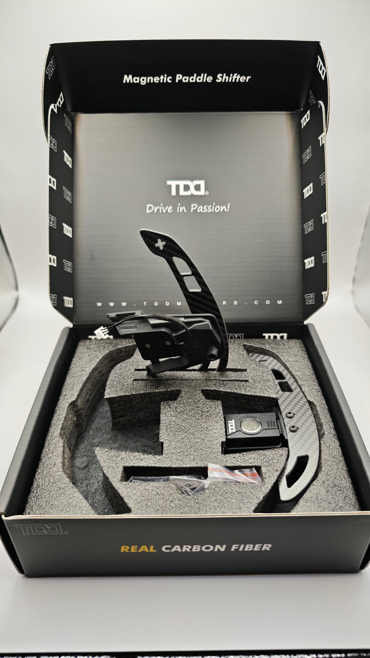 Echt Carbon Magnetic Schaltwippen Paddle Shifters für VW Golf 7 7,5 GTI/R Polo