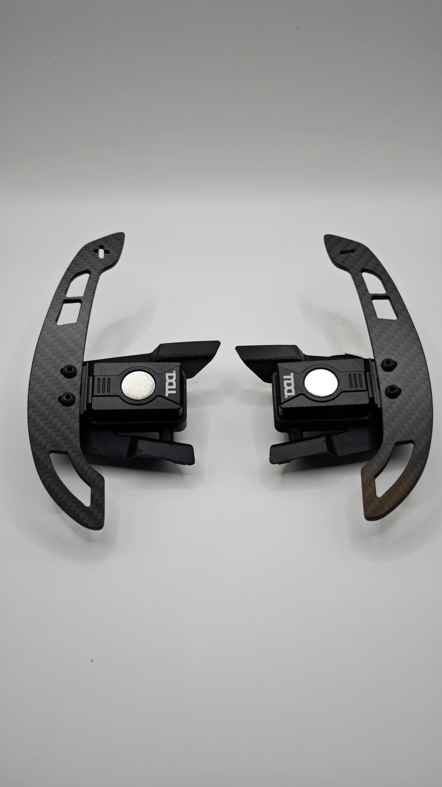 Echt Carbon Magnetic Schaltwippen Paddle Shifters für VW Golf 7 7,5 GTI/R Polo