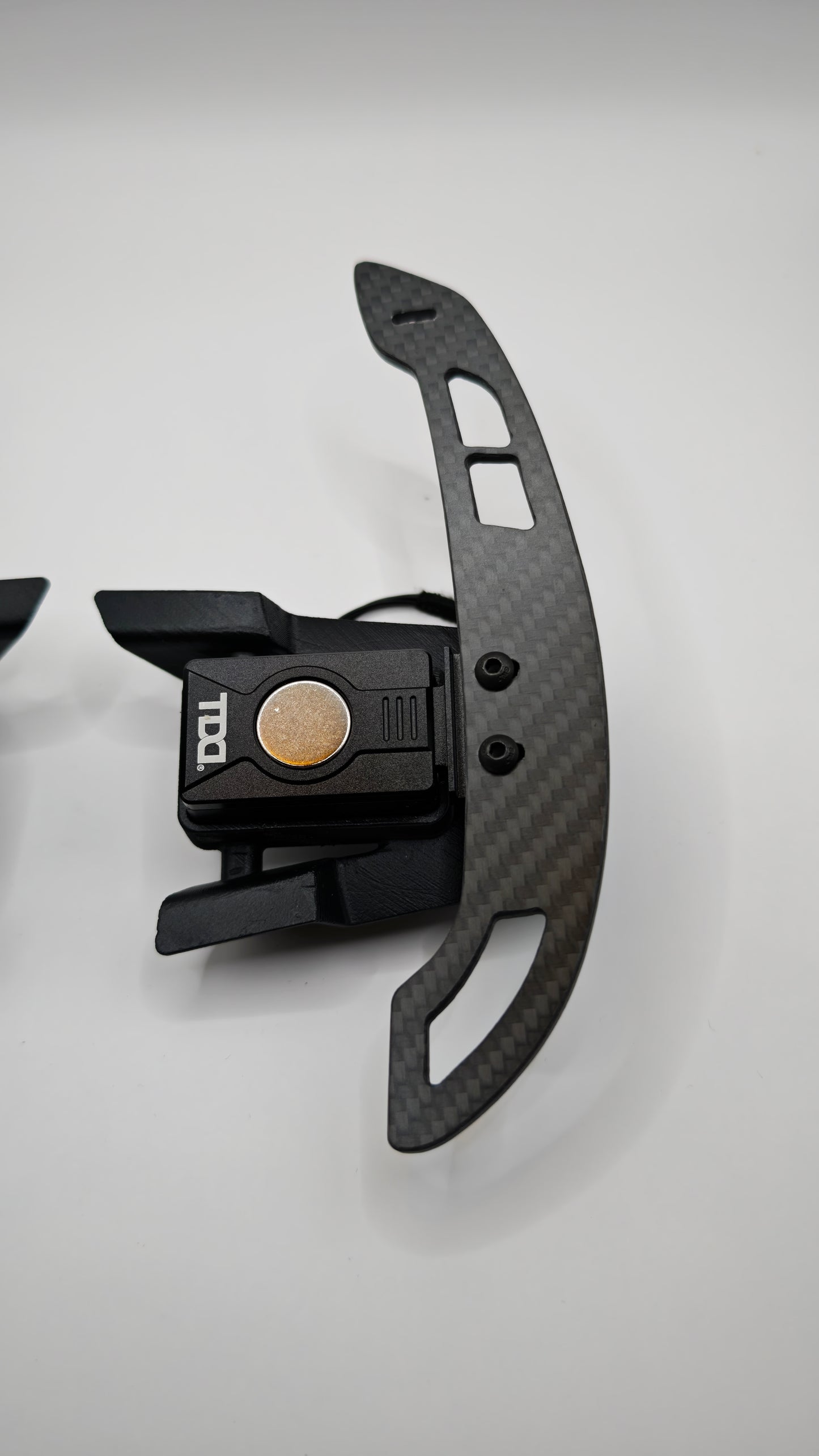 Echt Carbon Magnetic Schaltwippen Paddle Shifters für VW Golf 7 7,5 GTI/R Polo