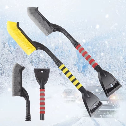 2-in-1 Premium Schneebürste & Eiskratzer mit abnehmbarem Kopf – Für Autos, SUVs & Lkw