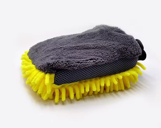 3in1 Mikrofaser Autowaschhandschuh Insektenentferner Auto Waschhandschuh Schwamm