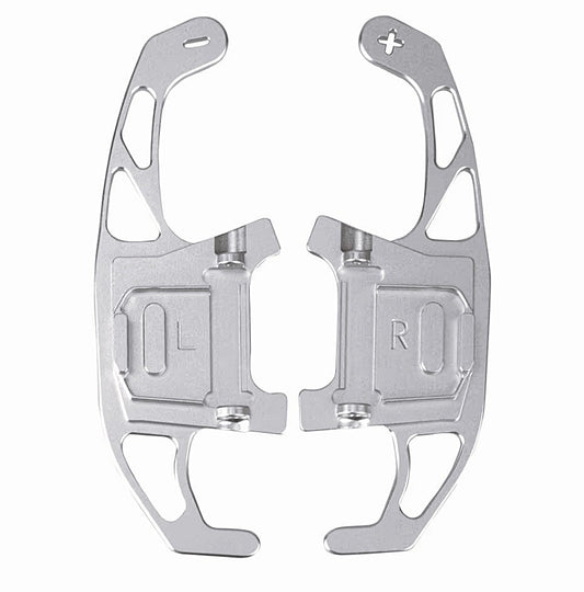 ALU Schaltwippen Shift Paddle Silber für VW DSG Modelle Golf 7 GTI GTD R Polo T-Roc Arteon