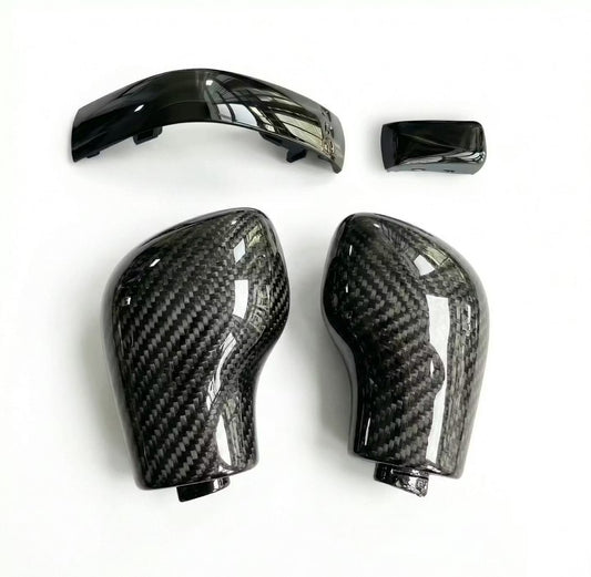 Schaltknauf /Schalthebel echt Carbon Schwarz für VW DSG Modelle GTI Golf 7, Passat, Polo, T-Roc, Seat, Skoda, Cupra (Kopie)