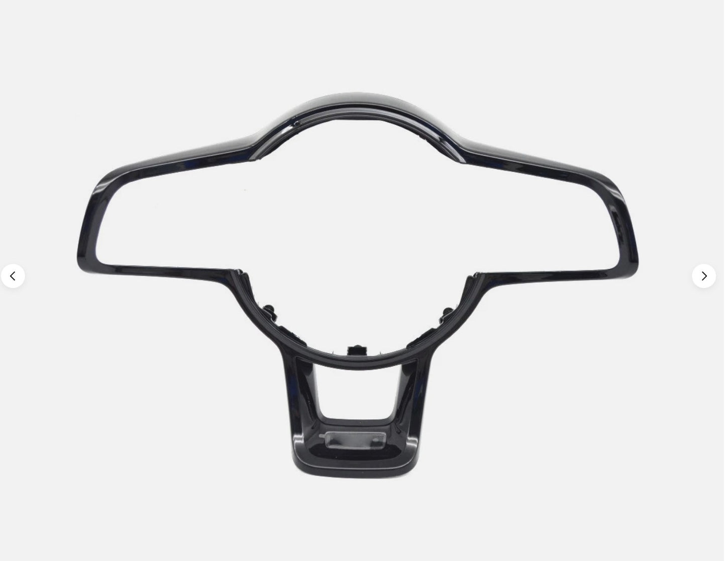 Lenkradspange Schwarz passend für VW GTI Modelle Golf 7 7,5 Polo AW Passat VW Up T-Roc