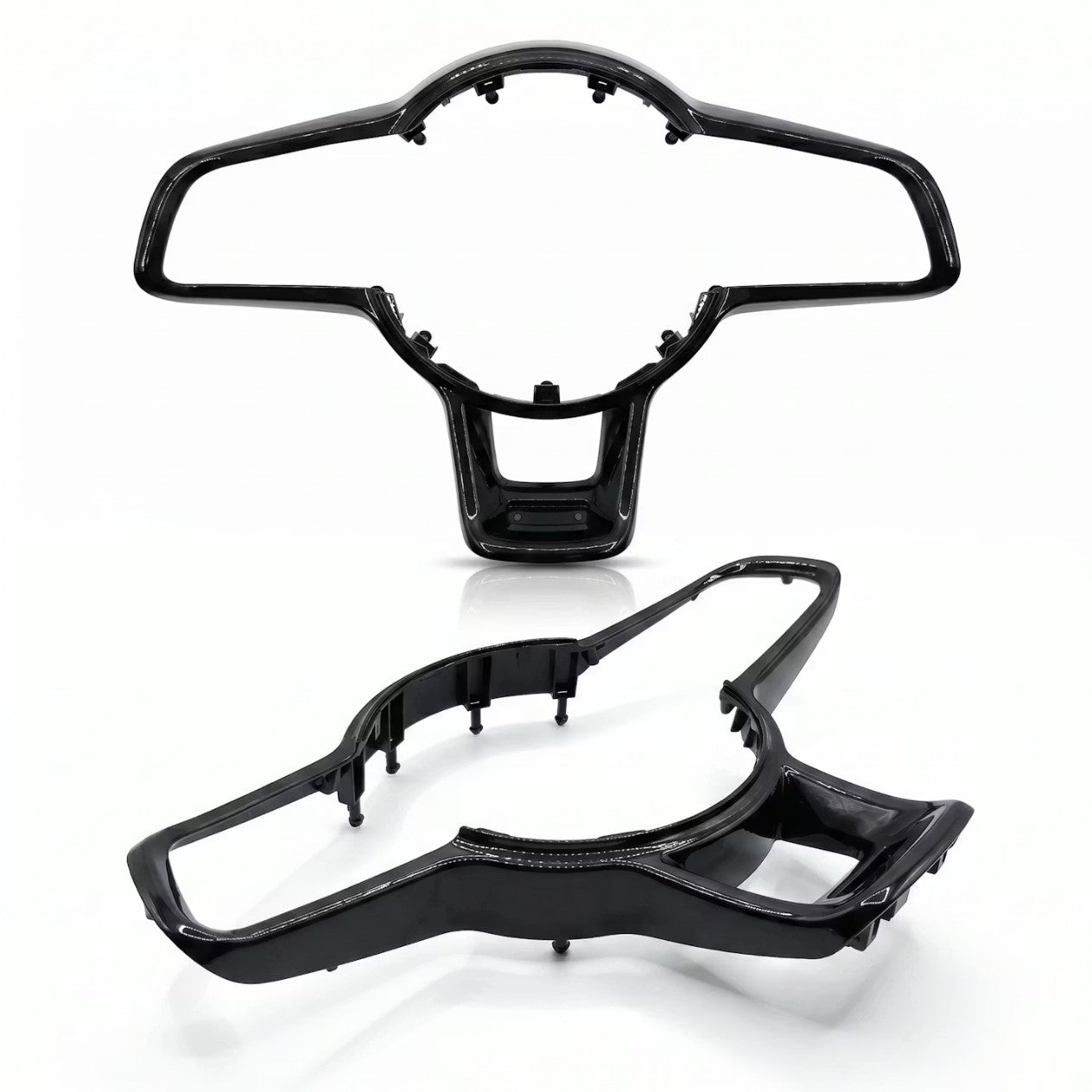Lenkradspange Schwarz passend für VW GTI Modelle Golf 7 7,5 Polo AW Passat VW Up T-Roc