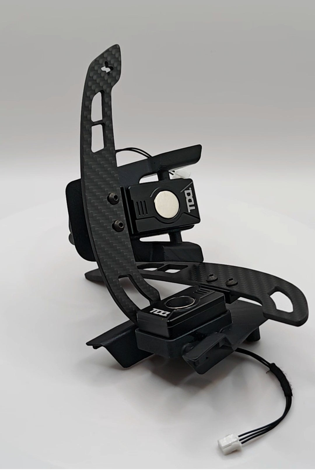 Echt Carbon Magnetic Schaltwippen Paddle Shifters für VW Golf 7 7,5 GTI/R Polo